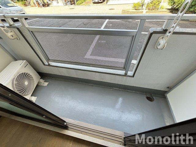 サンハイムHOKYOのバルコニー