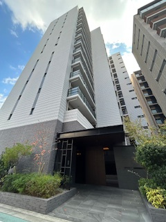 グランアッシュ江坂の外観|きれいな外観です