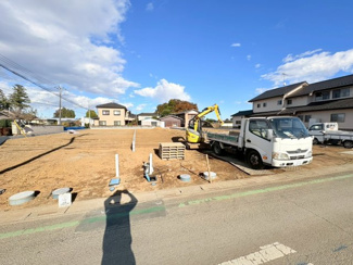 【外観】 | 鶴ヶ島市上新田　建築条件なし売地　東武越生線『西大家駅』徒歩10分　【新町小学区】