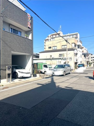 神戸市長田区四番町二丁目中古戸建の前面道路含む現地写真