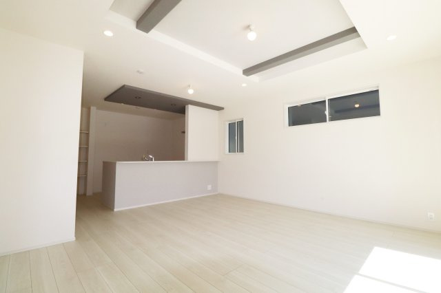 郡山市小原田２丁目　　　2号棟　　　小原田小学校、小原田中学区のキッチン|※同社施工例