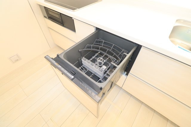 郡山市小原田２丁目　　　2号棟　　　小原田小学校、小原田中学区のキッチン|※同社施工例