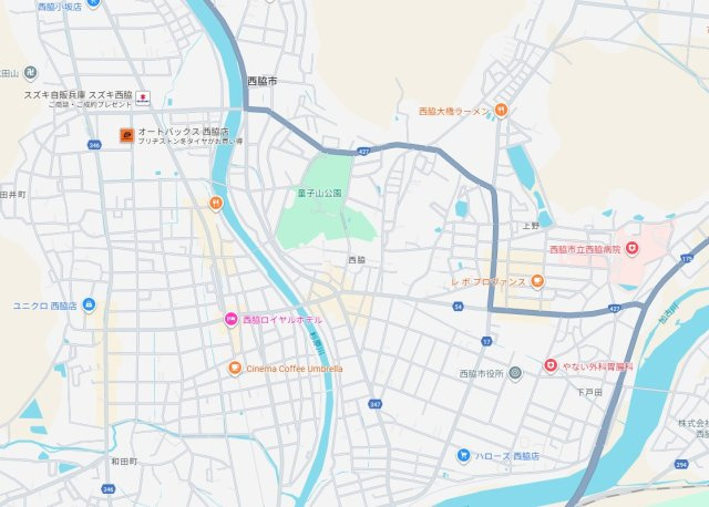 西脇市西脇　第15期　新築一戸建ての地図