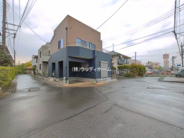 春日部市緑町1丁目第3期　新築一戸建ての前面道路含む現地写真