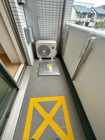 リバーサイドＷＨのバルコニー