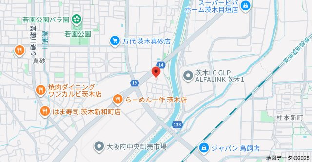 リバーサイドＷＨの地図