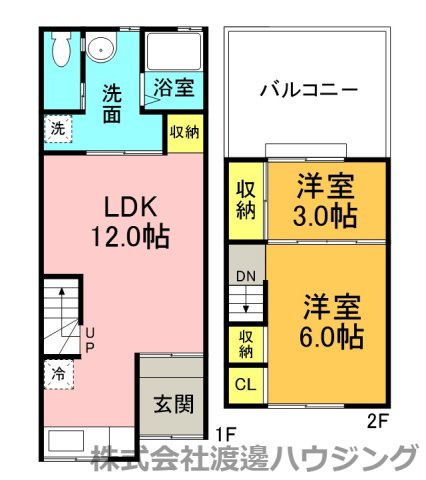 レトロハウス矢田westの間取り