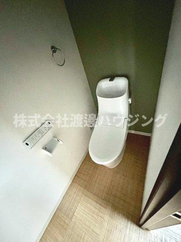 レトロハウス矢田westのトイレ