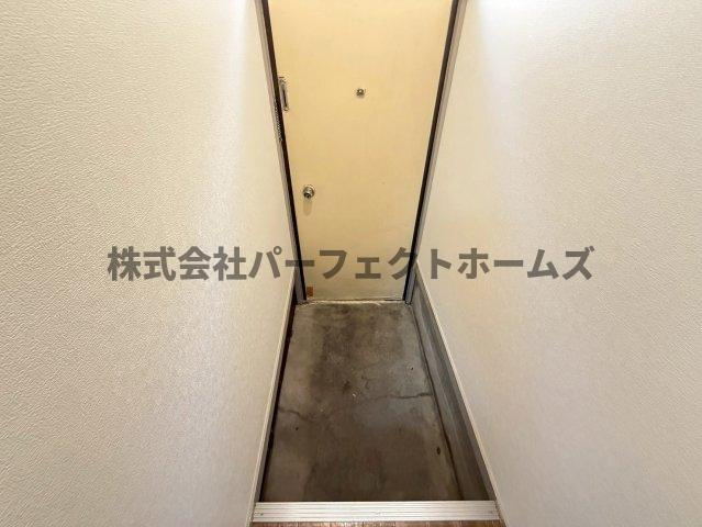 萱島東2丁目戸建　賃貸の玄関|落ち着いた玄関です
