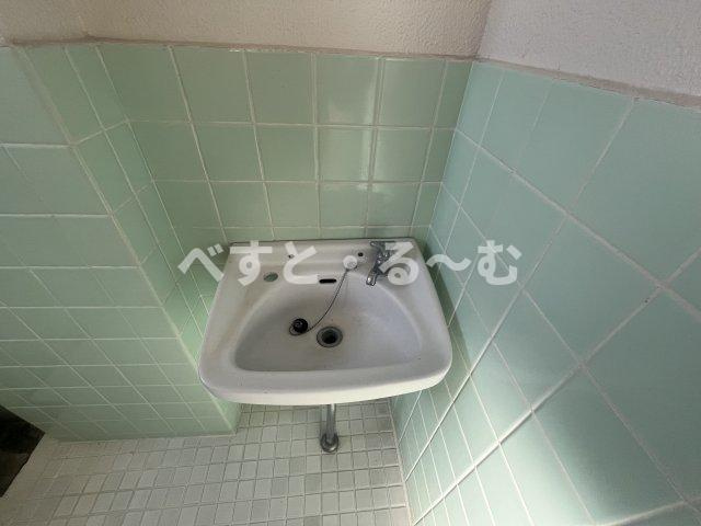 日下マンションの洗面所