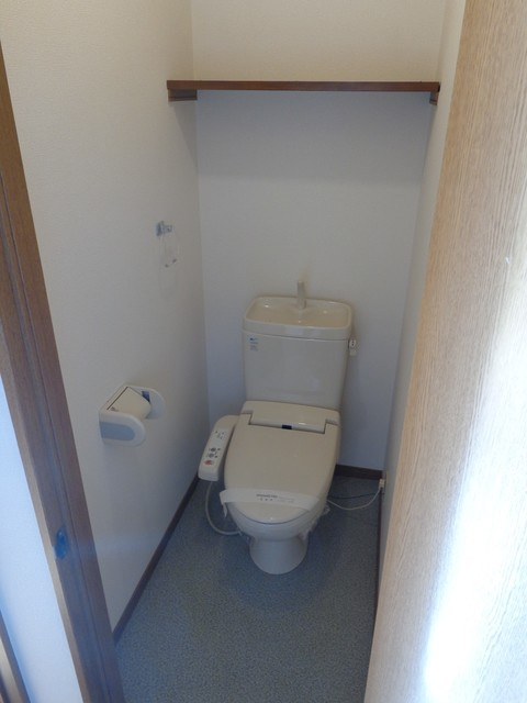 シティーハイツ　ローズマリーのトイレ|落ち着いたトイレです