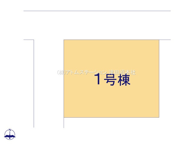 【区画図】 | アトムセレクト習志野市屋敷5期　1号棟
