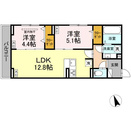 D-PRECIOUS武蔵野の間取り