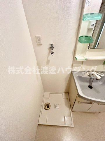 サンハイツ木多の設備|室内洗濯機置場