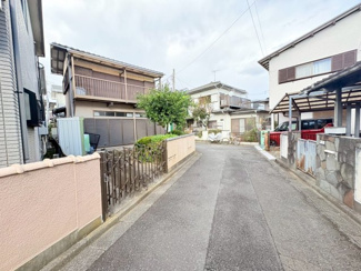 【前面道路含む現地写真】