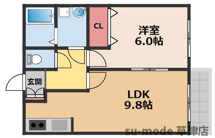 【間取り】 | メゾン栗東