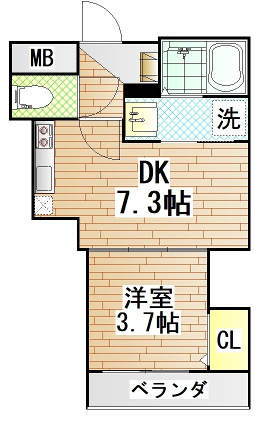 ジャカルタ519の間取り