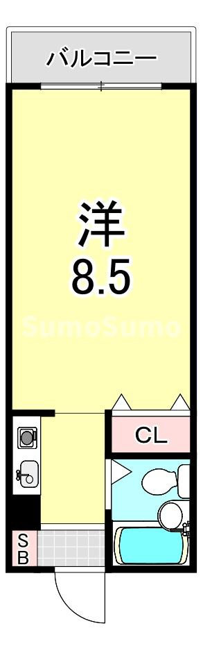 サンブレストの間取り