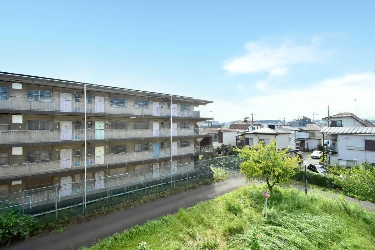 ビレッジハウス郷地7号棟の展望