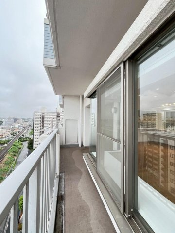 パークハウス新松戸311のバルコニー