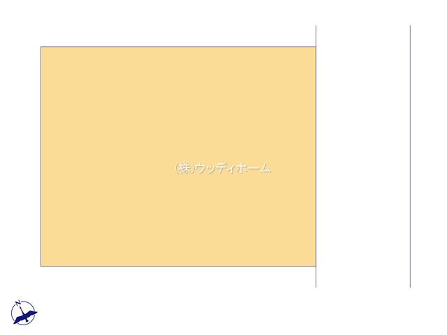 越谷市赤山町21期　新築一戸建ての区画図
