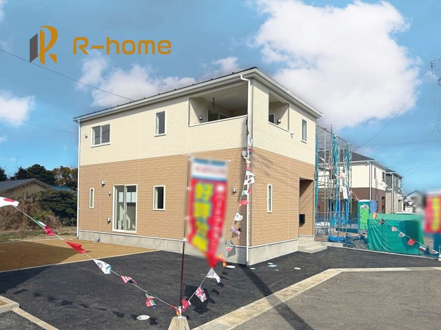 土浦市並木第15　新築戸建て　3号棟の外観|ご予約を頂ければ、『平日』はもちろん『早朝』や『夜間』もご見学可能です♪お気軽にお申し付けください♪