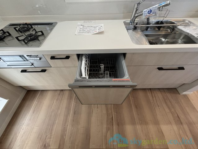 平塚市龍城ヶ丘　新築戸建　全3棟3号棟のキッチン