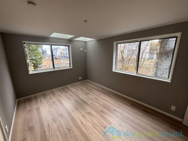 平塚市龍城ヶ丘　新築戸建　全3棟3号棟の洋室