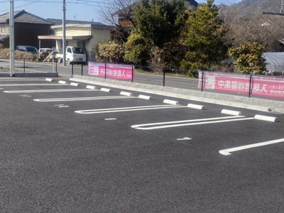 【駐車場】 | 東近江市小脇町新築工事 | 駐車場です