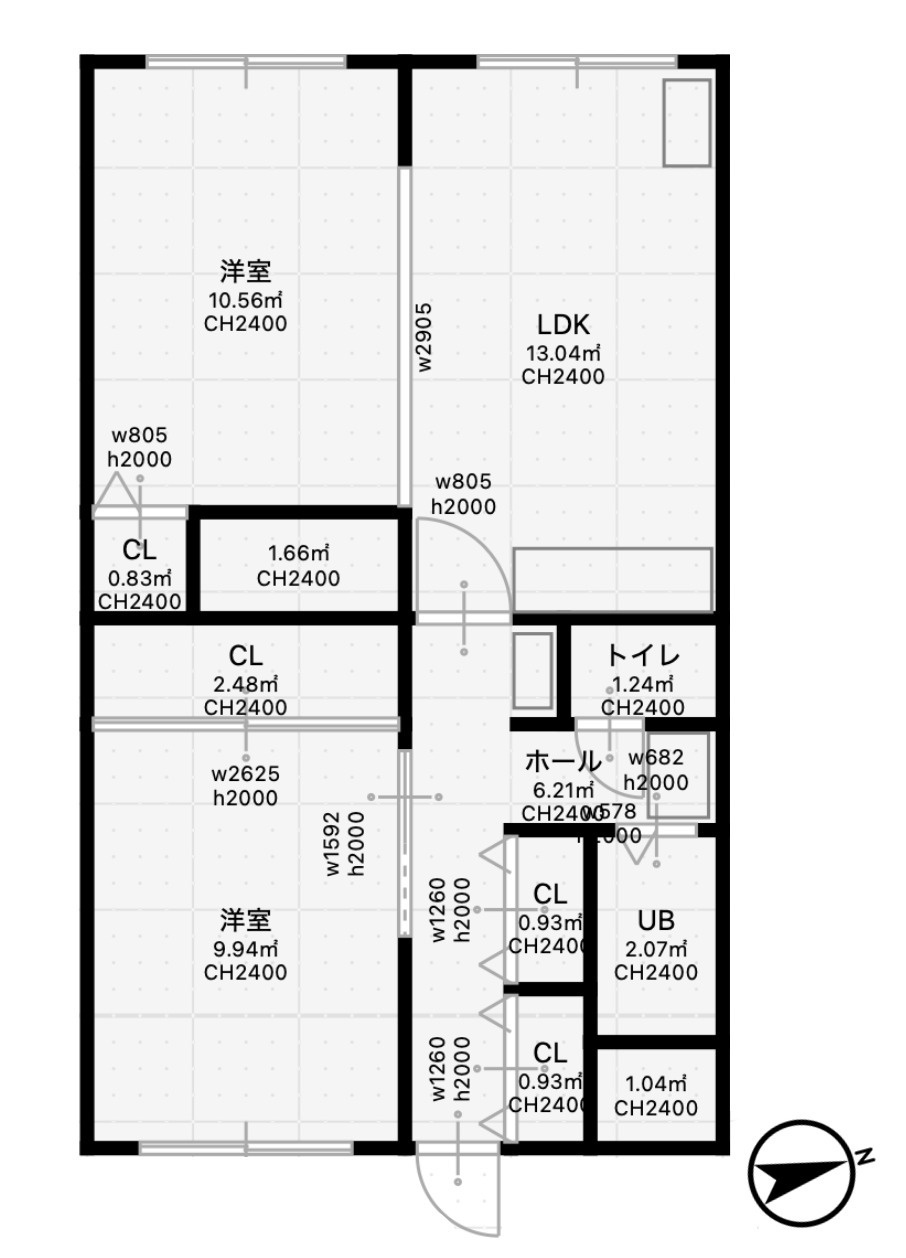 エレガンスハイツ中の島通りの画像