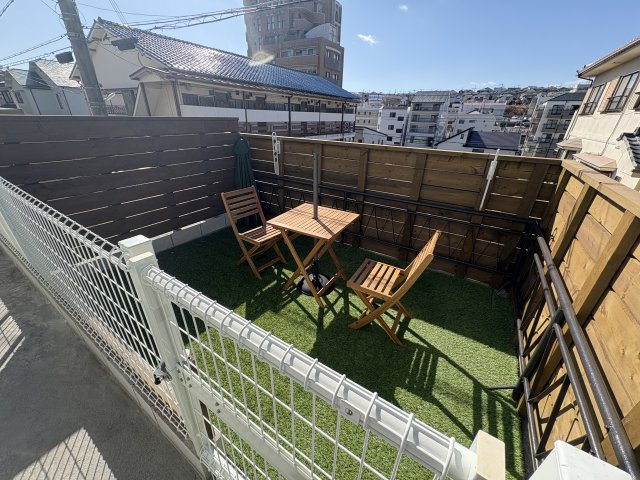 Cozy鈴東ハイツⅡの庭