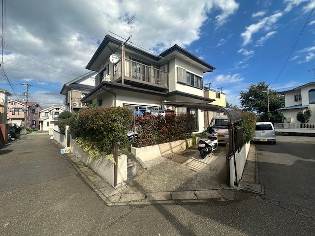 鬼は外！福田内！大和市福田土地！しかも角地の外観