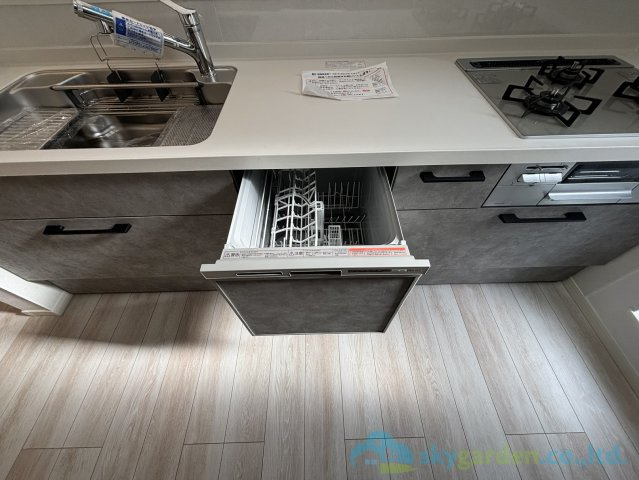 平塚市龍城ヶ丘　新築戸建　全3棟2号棟のキッチン