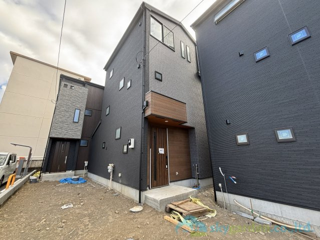平塚市龍城ヶ丘　新築戸建　全3棟2号棟の外観