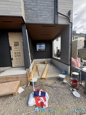 平塚市龍城ヶ丘　新築戸建　全3棟1号棟の駐車場