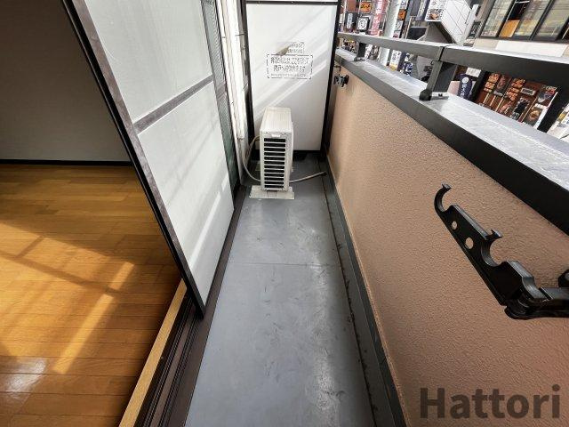 アズビー千里山のバルコニー