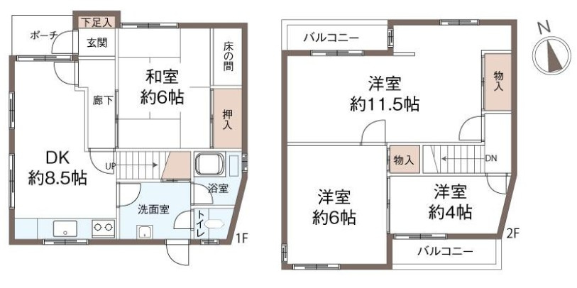 鈴蘭台東町2丁目一戸建