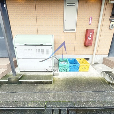 プレーゴのその他共用部分|敷地内ゴミ置き場です。