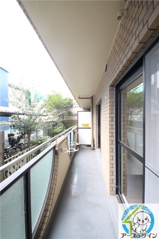 エルコーポⅡ番館のバルコニー