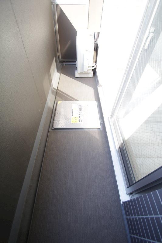 ルクシェール横濱生麦のバルコニー