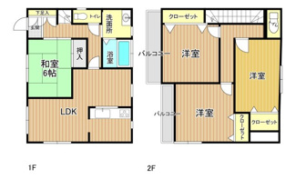 【間取り】 | 指扇戸建米本邸