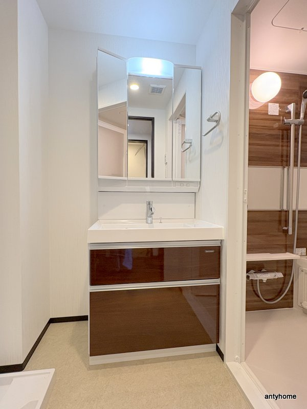 プレジオ梅田　仲介手数料無料の洗面所