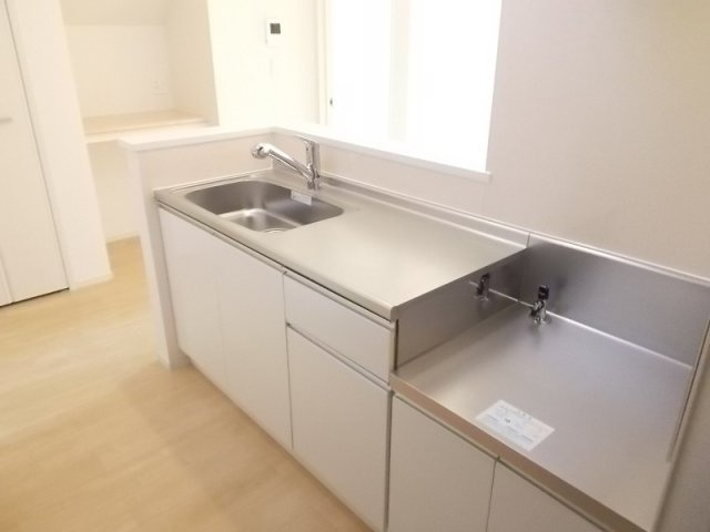 ノースパークＡのキッチン|使いやすいキッチンです