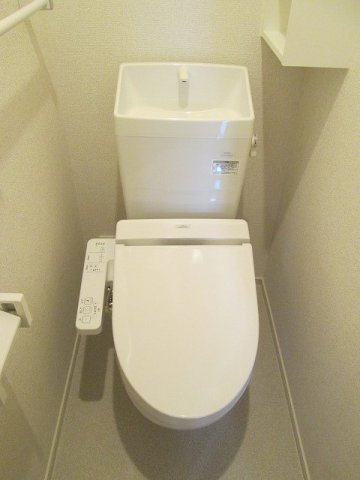 カルム・メゾンのトイレ|トイレもきれいです