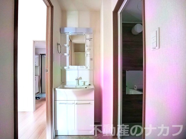 ソルーナ松橋の独立洗面台