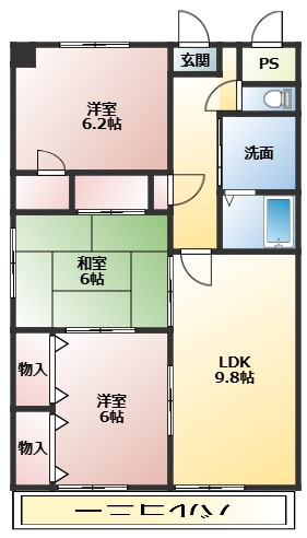 グレース小川の間取り