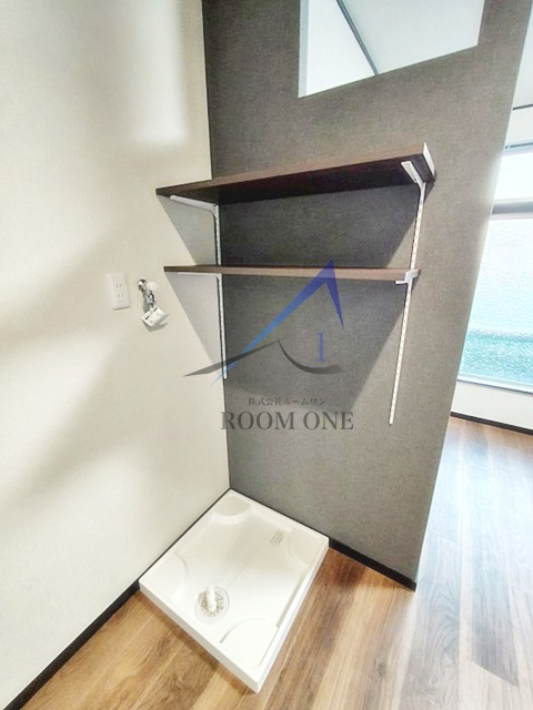 ハウスＴＷＯの設備|洗濯機置き場です。