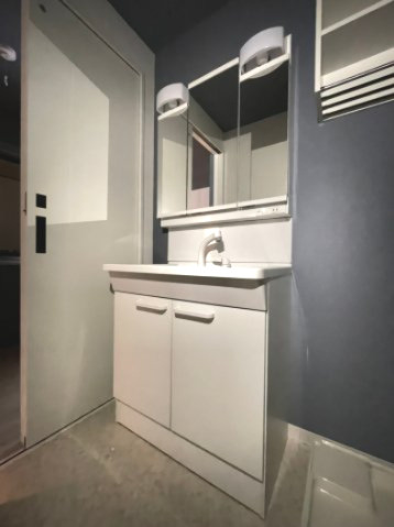 エヌエムサンカンテキャトフB棟の洗面所