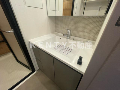 【洗面所】 | シーズンフラッツ大井町 | コンパクトで使いやすい洗面所