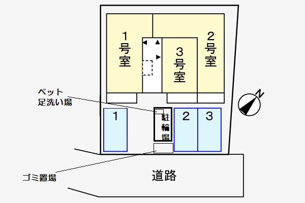 アヴァロンの区画図